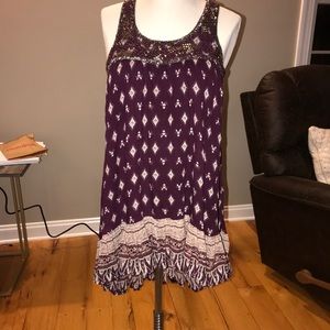 NEVER BEEN WORN maroon dress